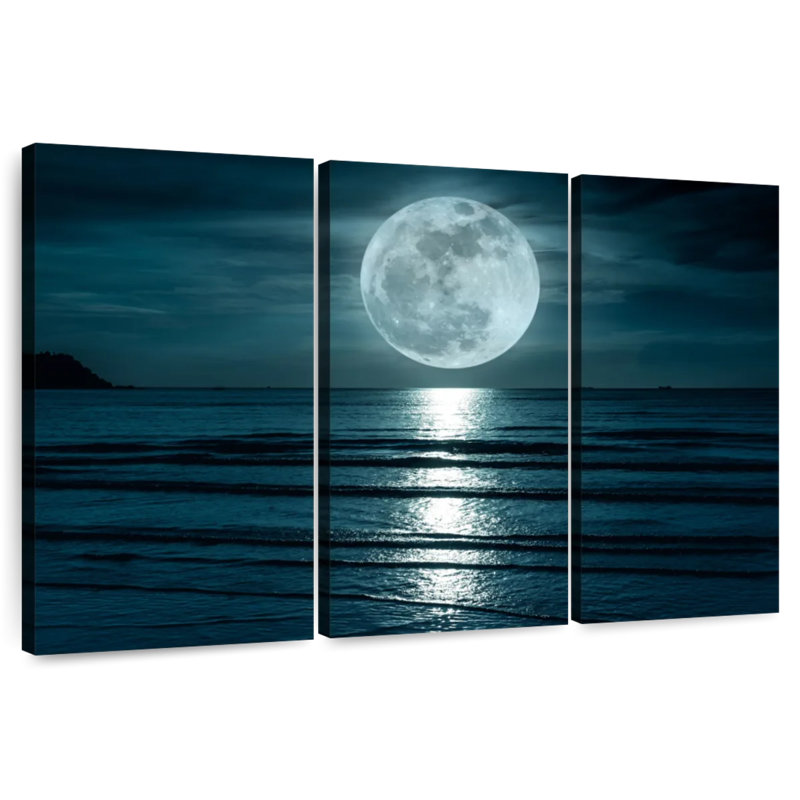 Oberle Midnight Moon, 42" H x 65" W