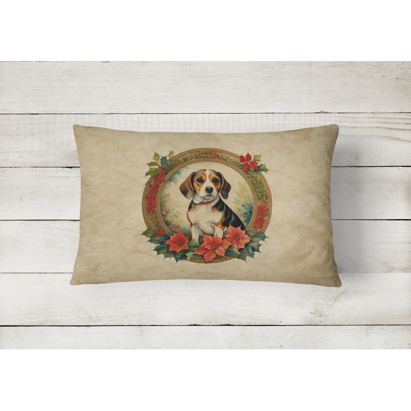 Coussin Christmas, 12 po x 16 po, Rectangulaire
