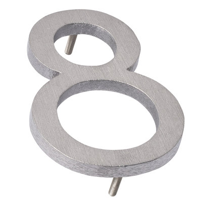 4'' H Metal House Number