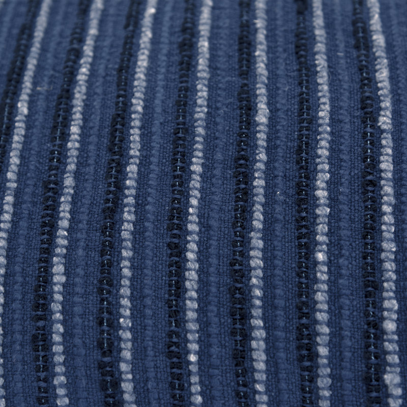 Coussin en polyester / viscose Leifsson, Bleu