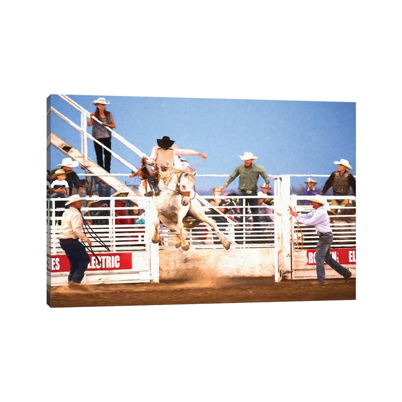 Bucking Chutes par - Toile tendue, H 8 po x l 12 po x P 0,75 po
