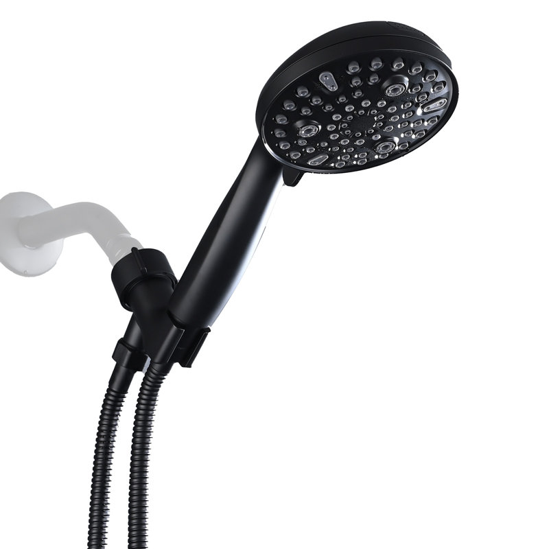 Pomme de douche à main multifonction, Noir