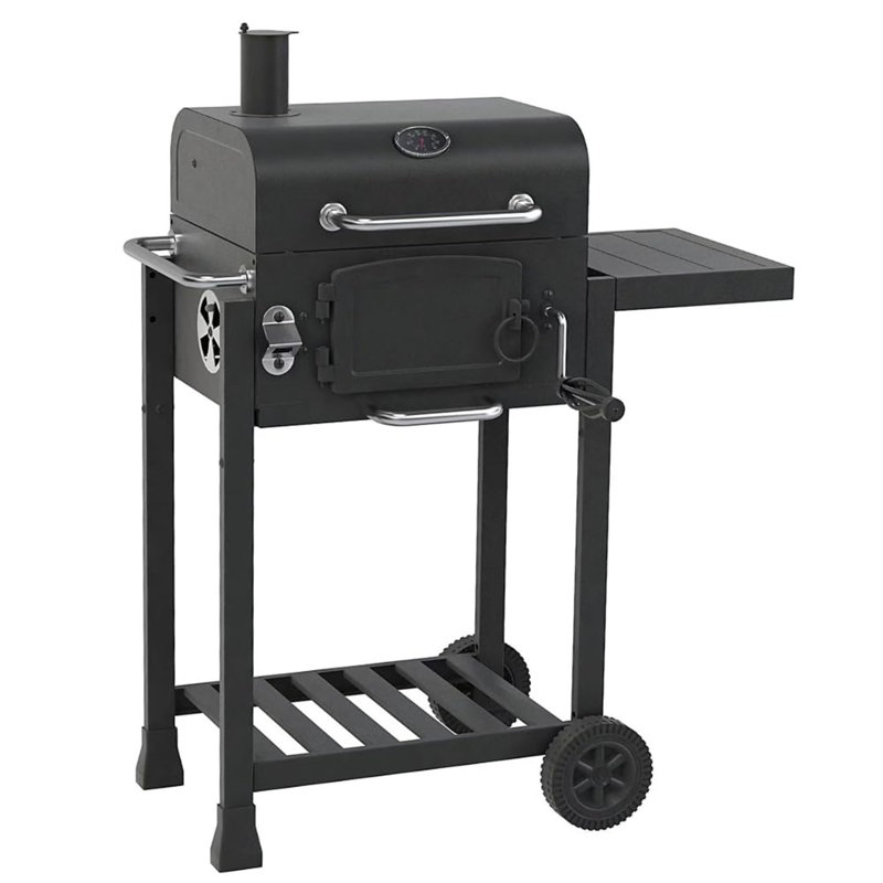 Ebern Designs 87cm W Kamado Charcoal Grill