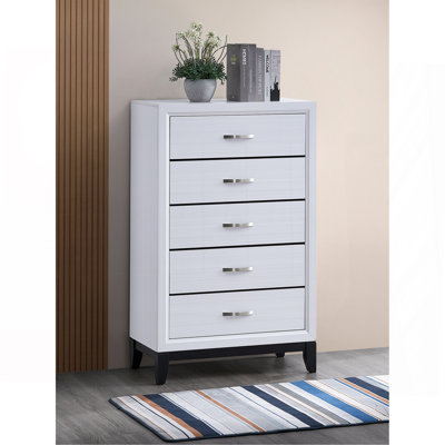 Commode Glasgow G04390-CH, blanche
