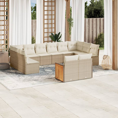 Ensemble de canapé de jardin Vidaxl