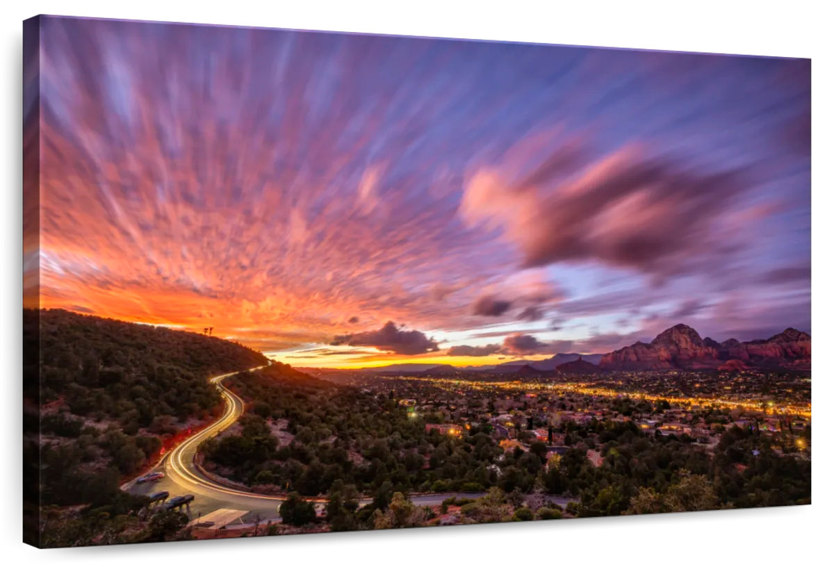 Millwood Pines Alvord Sunset Panorama In Beautiful Sedona II | Wayfair