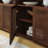 63" Mid Century Modern Rattan Sideboard Buffet Cabinet With Storage-840914742