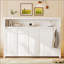 Lit escamotable simple avec tablettes