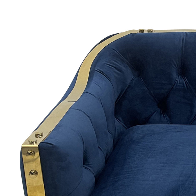 Fauteuil moderne, fauteuil d'appoint, fauteuil moderne, fauteuil, Doré