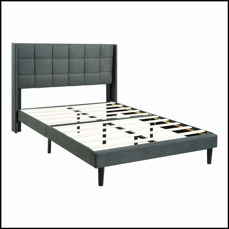 Lit avec assemblage facile et structure durable pour un maximum de confort et de soutien