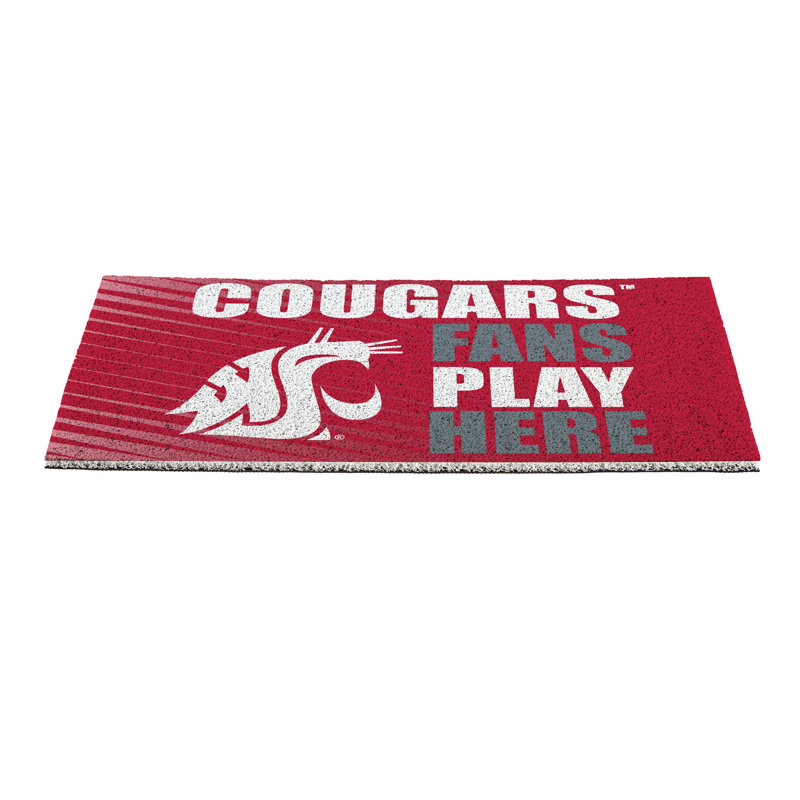 Tapis en PVC pour ventilateur Washington State University, 28 po x 16 po