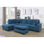 Canapé modulaire et chaise longue avec repose-pieds de 103,5 po Jessica-778938000-778908142