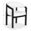 Peggy Boucle Dining Chair