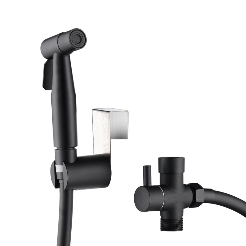 Bidet à main, Noir mat