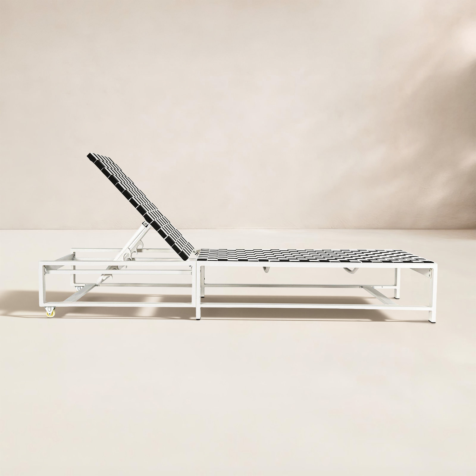 Bosley 27'' Outdoor Steel Chaise Lounge