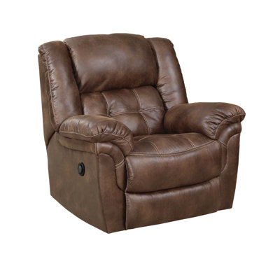 Saphyra Faux Leather Recliner by Red Barrel Studio