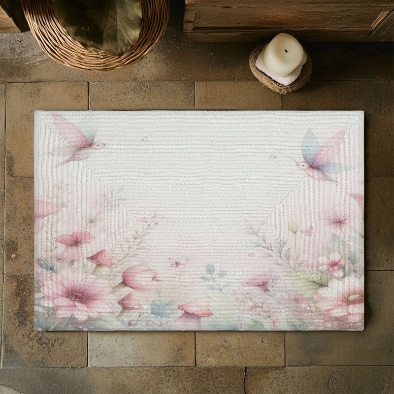 Tapis tressé Fantasy Garden, Rectangulaire 3 pi x 5 pi