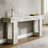 Stable TV Stand,Elegant Console Table