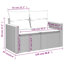  Ensemble de canapé de patio 13 pièces avec coussins en rotin de polyester gris-653765422