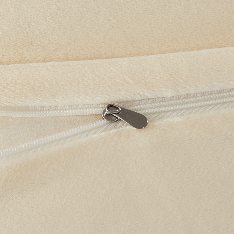 Ensemble de literie EMME Luxury, Simple extra long, Blanc, crème