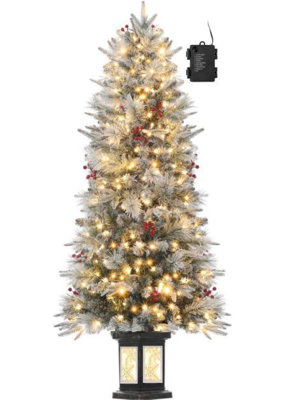 Arbre de Noël artificiel illuminé 4,5 pi