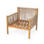 [Set of 2] Modern Outdoor Woven Lounge Chair