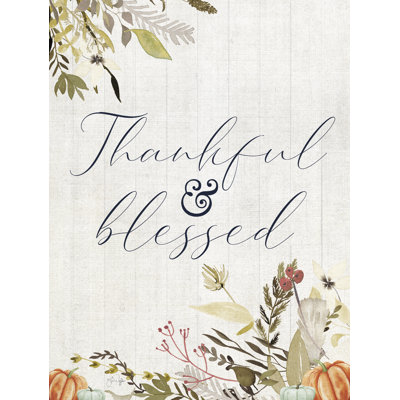 " Thankful And Blessed " by Yass Naffas Designs