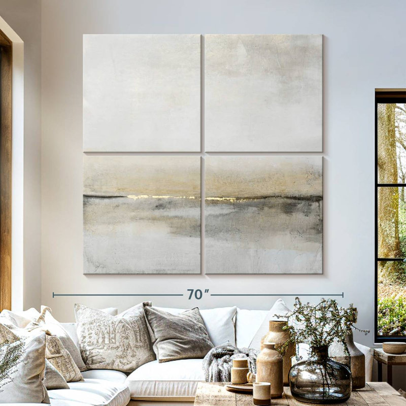 Horizontal Flow I, 57" H x 57" W