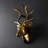 Elegant Gold Decorative Wall Accessory, 10.2 x 15.0 x 6.7 inches | 100% Polyester, Lightweight & Stylish | Perfect for Home Decor, Living Room, or Bedroom Accent, Adds a Touch of Luxury to Any Space-1599131871