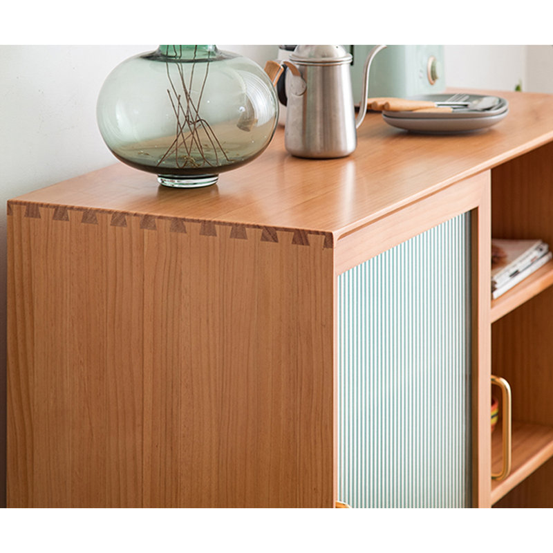 Vitrine multifonctionnelle Simple Home, Brun