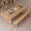 Bureau rectangulaire en bois massif Burlywood-1295461207