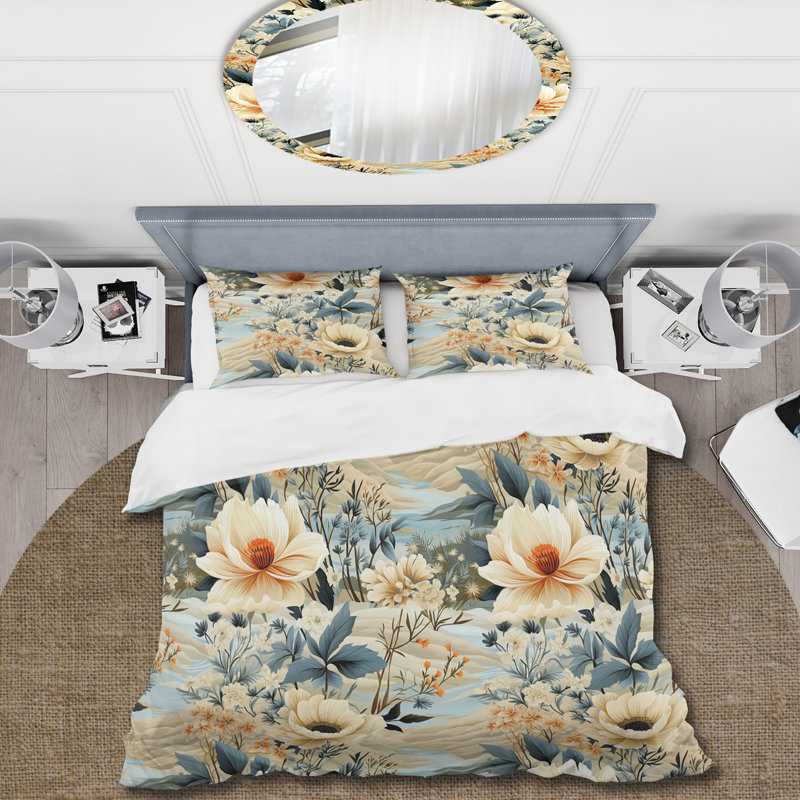 Literie Coastal Retreat I, Housse de couette simple + 1 taie décorative stan