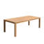 Ensemble de salle à manger d'extérieur en bois 9 pièces Kinchen FSC - Chaises jaunes-122879137-122879140