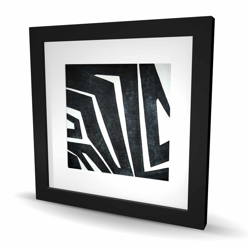 Labyrinth - White Man Cave Framed Matted Print | Home Decor