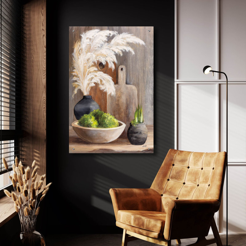 «Spring Tableaux 1» par Julia Purinton, art mural en verre acrylique, H 36 po x l 24 po x P 0,2 po
