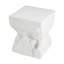 Table d'appoint Cleo Outdoor Paito Modern Minimalist MGO, blanc