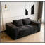 Canapé-lit Cloud dans une boîte, canapé 2 places sans os, canapé en velours côtelé à assise profonde confortable, comprimé, sans assemblage, mousse à mémoire de forme, petits lits modernes pour petits espaces, appartement-1105006484-1105006475