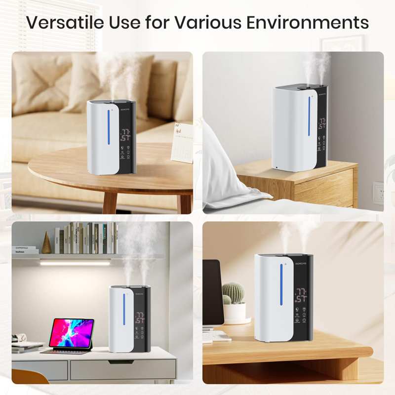 Top Fill 5L Large Room Smart Humidifier, White