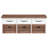 3-Drawer Storage Bench