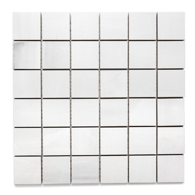 Amsterdam 2" x 2" Matte Porcelain Grid Mosaic Floor and Wall Tile