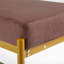 Long banc rembourré polyvalent pour divers espaces de vie