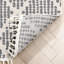 Loop-De-Loop Geometric Synthetic Area Rug-45293409