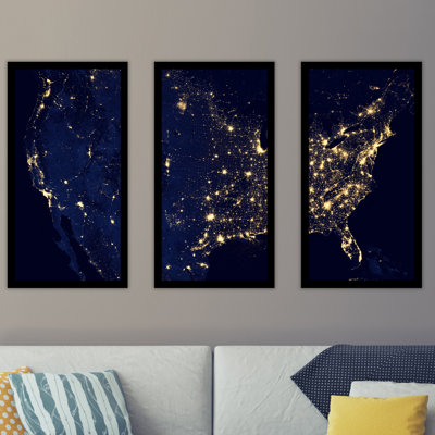 " State Lights " 3 - Pieces