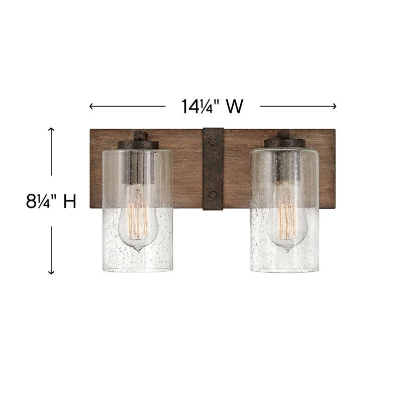 Sawyer Bath 2-Light Vanity Light
