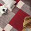 Tapis rouge / gris Allyne-618563197