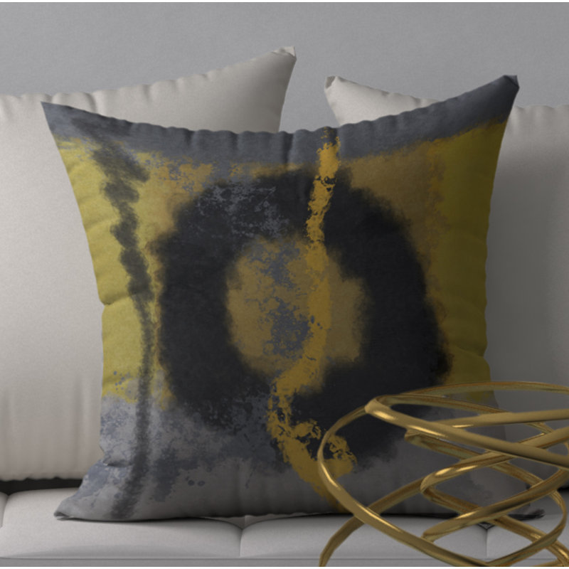 Reversible Throw Pillow, 18" x 18"