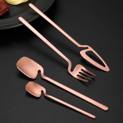 Mercer41 Kailand Stainless Steel Flatware Set - Service for 6