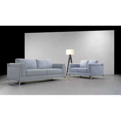 Fauteuil en polyester de 38,82 po de large Heisser