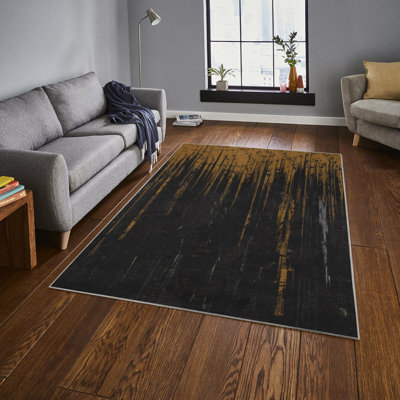 Premium Hall Carpet, 31.5 x 78.7 Inches | 100% Polyester, Antibacterial | 0.04 in Pile Height, Non-Slip Underside, Machine Washable | 3D Digital Printing | Ideal for Living Room & Entryway, Easy Maintenance