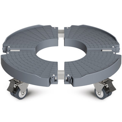 Heavy Duty Plant Stand with Wheels, 1Pack Adjustable 15-22 Plant Caddy with Lockable Caster Wheels 440LBS